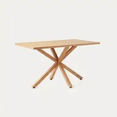 VENHOOUSE - Mesa Comedor Argo Rectangular 140cm Natural