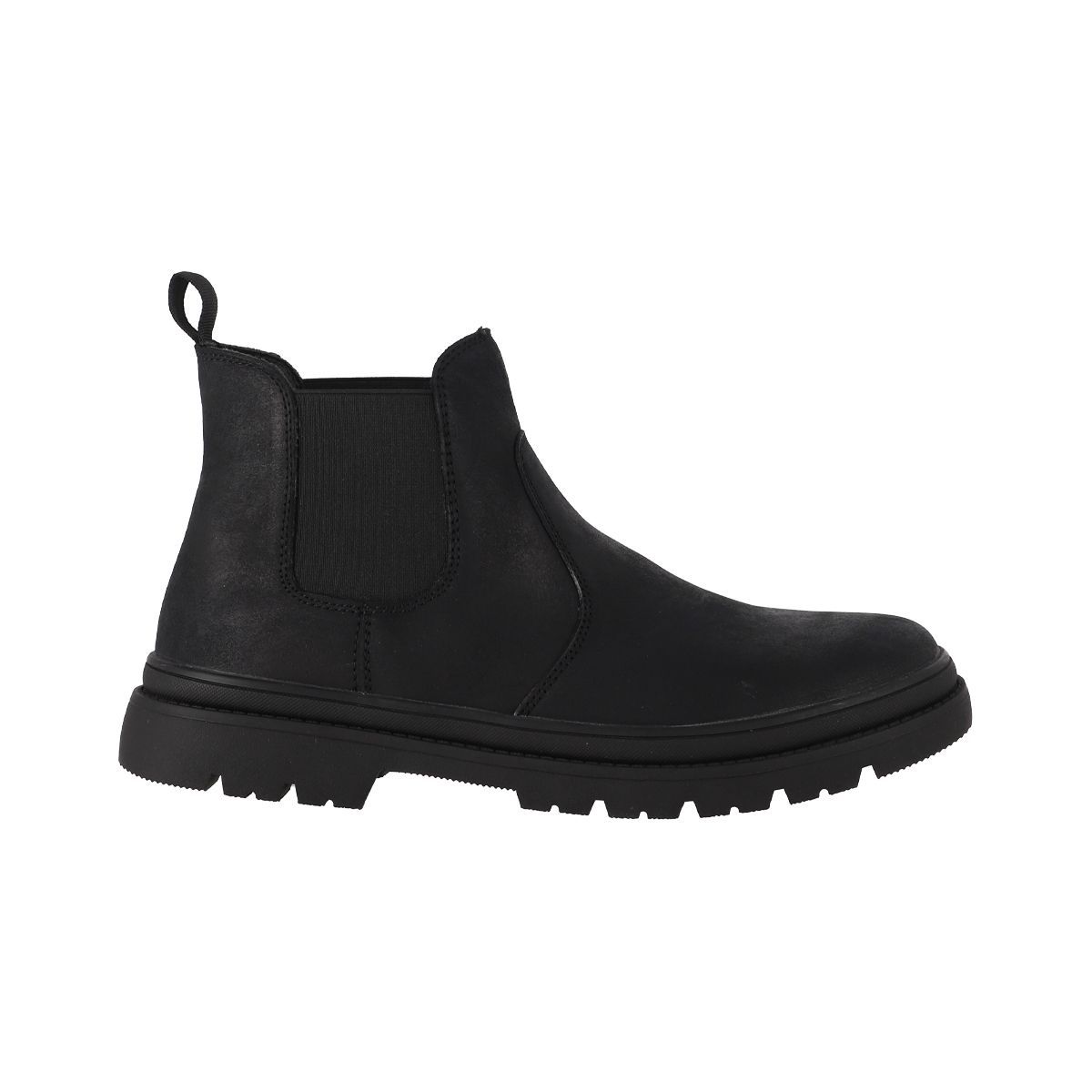 BAMERS - Botas Hombre Cuero Chelsea Negro Bamers