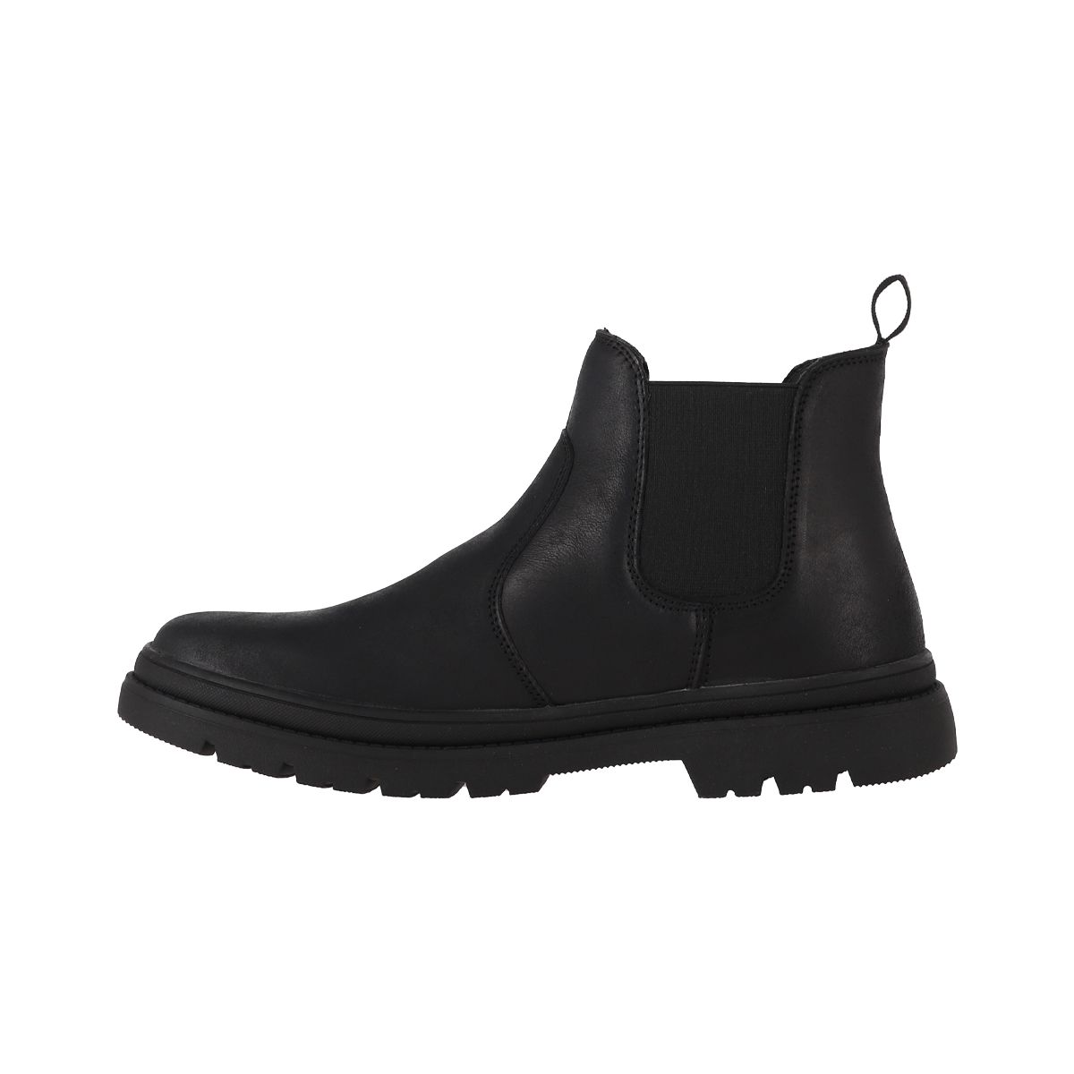 BAMERS - Botas Hombre Cuero Chelsea Negro Bamers