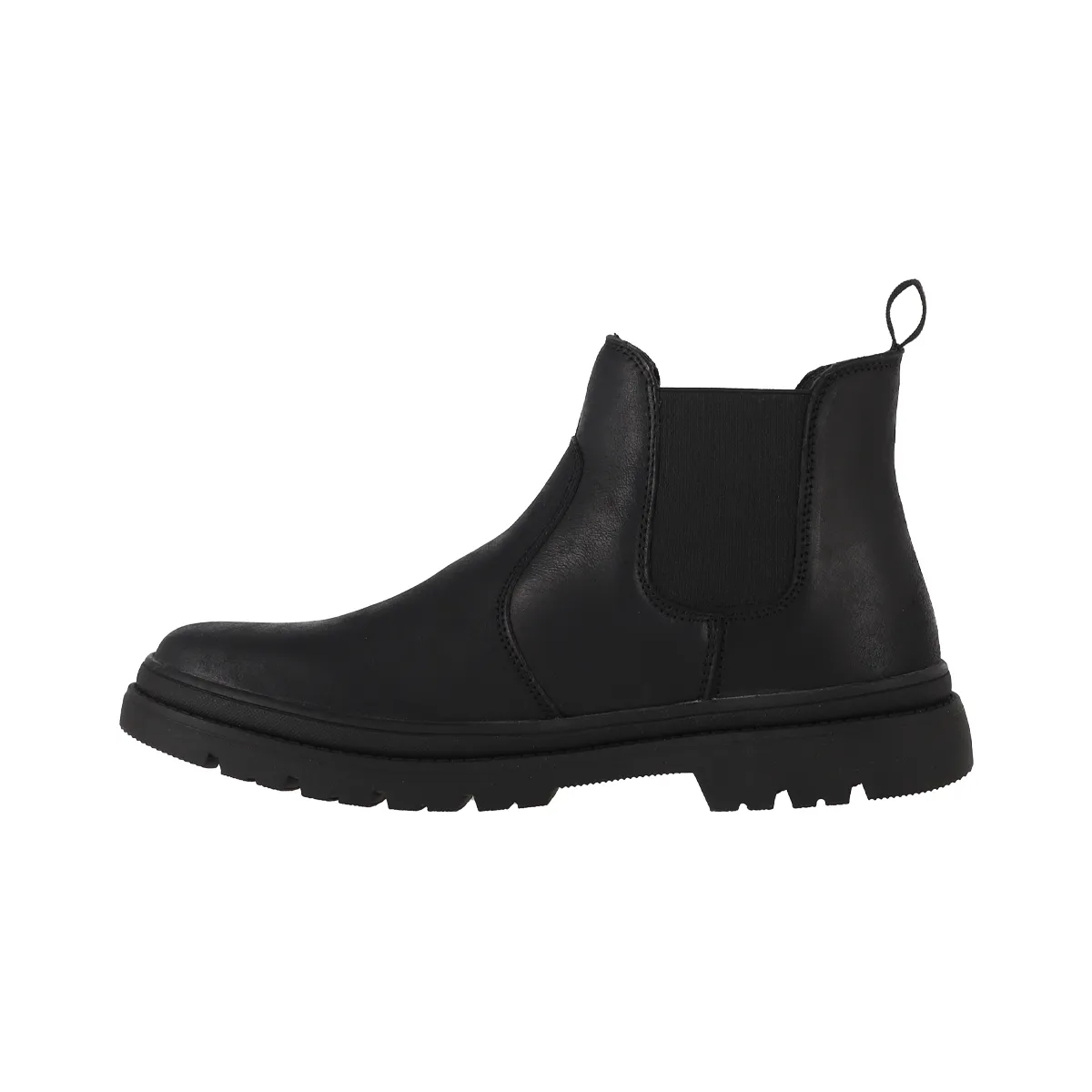 BAMERS - Botas Hombre Cuero Chelsea Negro Bamers