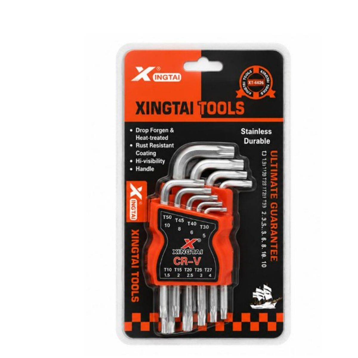 OEM - Juego de Llaves Torx y Allen Xingtai Tools CR-V Compacto