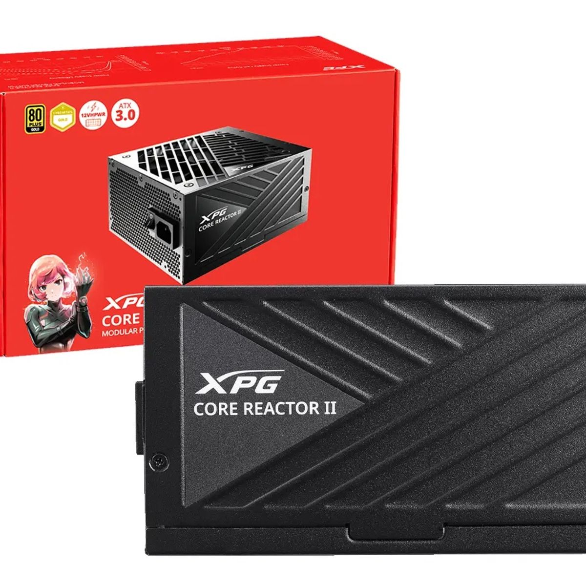 ADATA - Fuente de Poder XPG Core reactor II 1000W 80+ Gold ATX 3.1 Full Modular