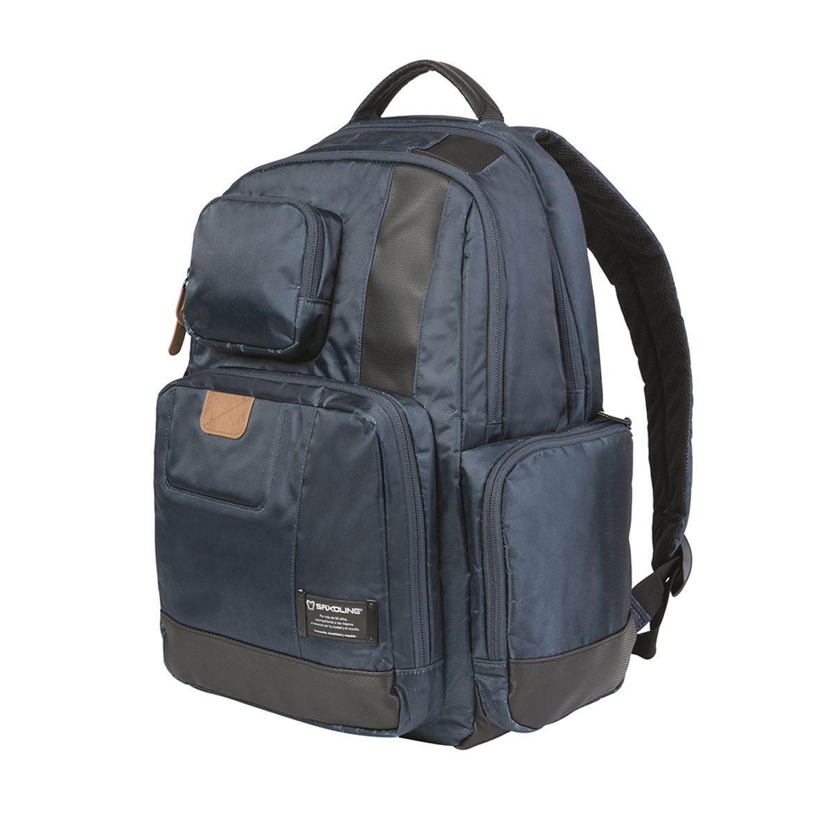 SAXOLINE - Mochila Notebook 17" Saxoline City Plus Grande Poliéster Azul 3SX