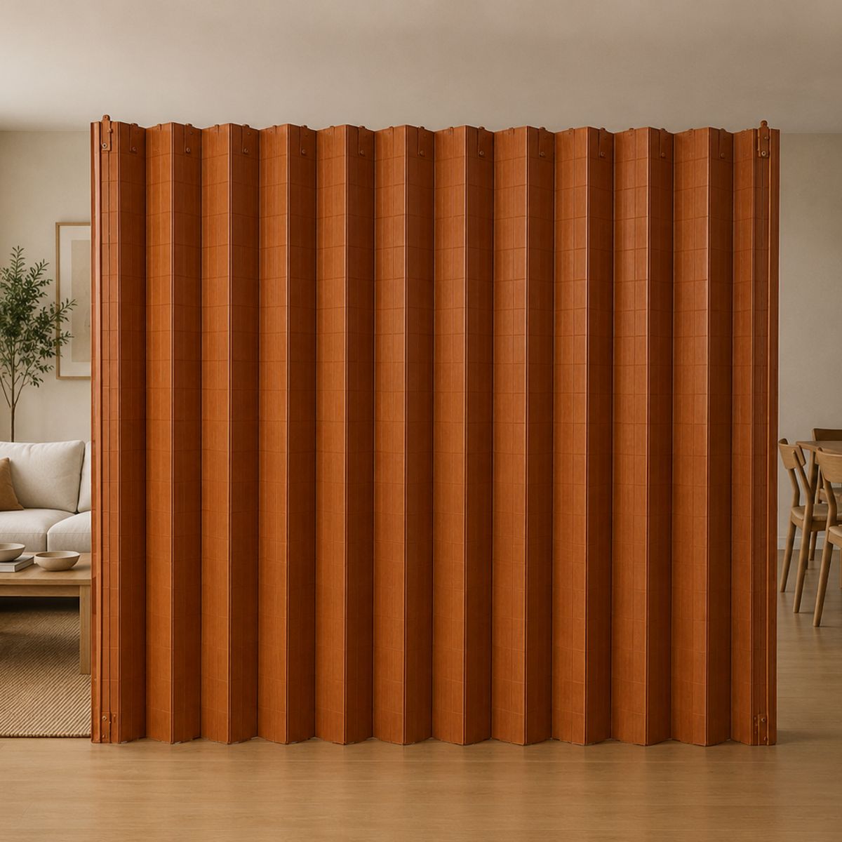 DECORAWOOD SPA - Cortina de Madera Hangaroa Separador 250x180 cm Alerce