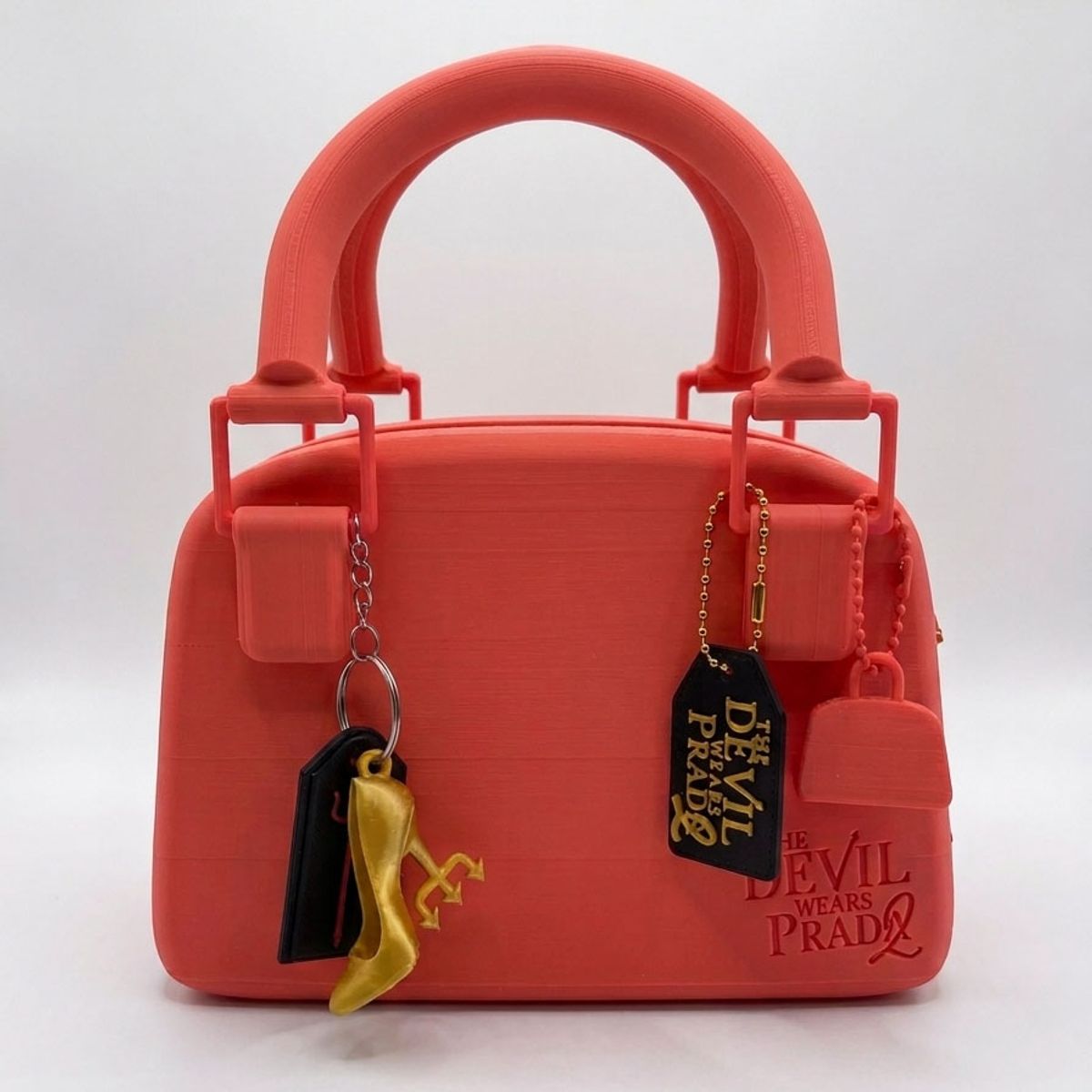 GENERICO - Palomera tipo bolso Diablo viste a la moda 2 con set de llaveros