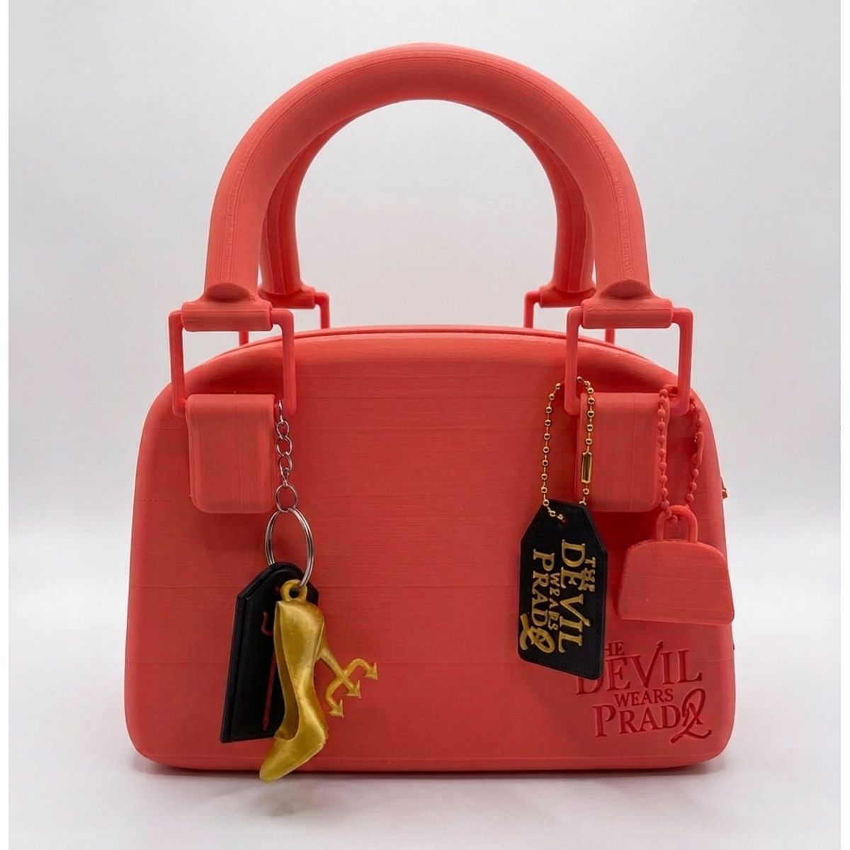 GENERICO - Palomera tipo bolso Diablo viste a la moda 2 con set de llaveros