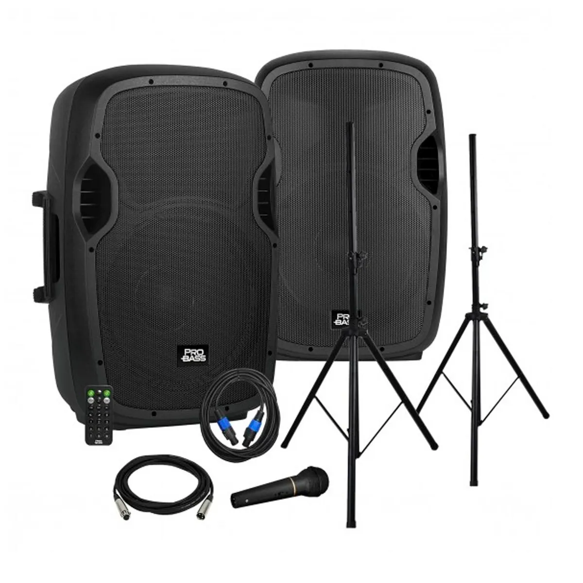PROBASS - Set de Amplificación Parlantes Probass POWERSTAGE 215