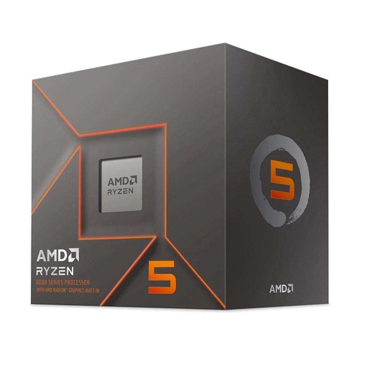 AMD CORP - PROCESADOR AMD RYZEN 5 8500G 3.5GHZ 6CORE 12HILOS SAM5 P/N 100-100000931BOX