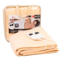 GA MA ITALY - Calienta Cama Polyester 2 Plazas Beige Yseb-012a 220