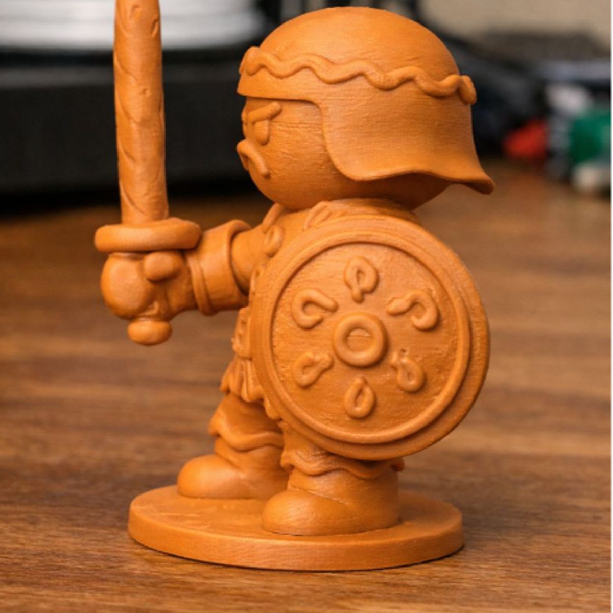GENERICO - Figura Decorativa- Guerrero de Jengibre