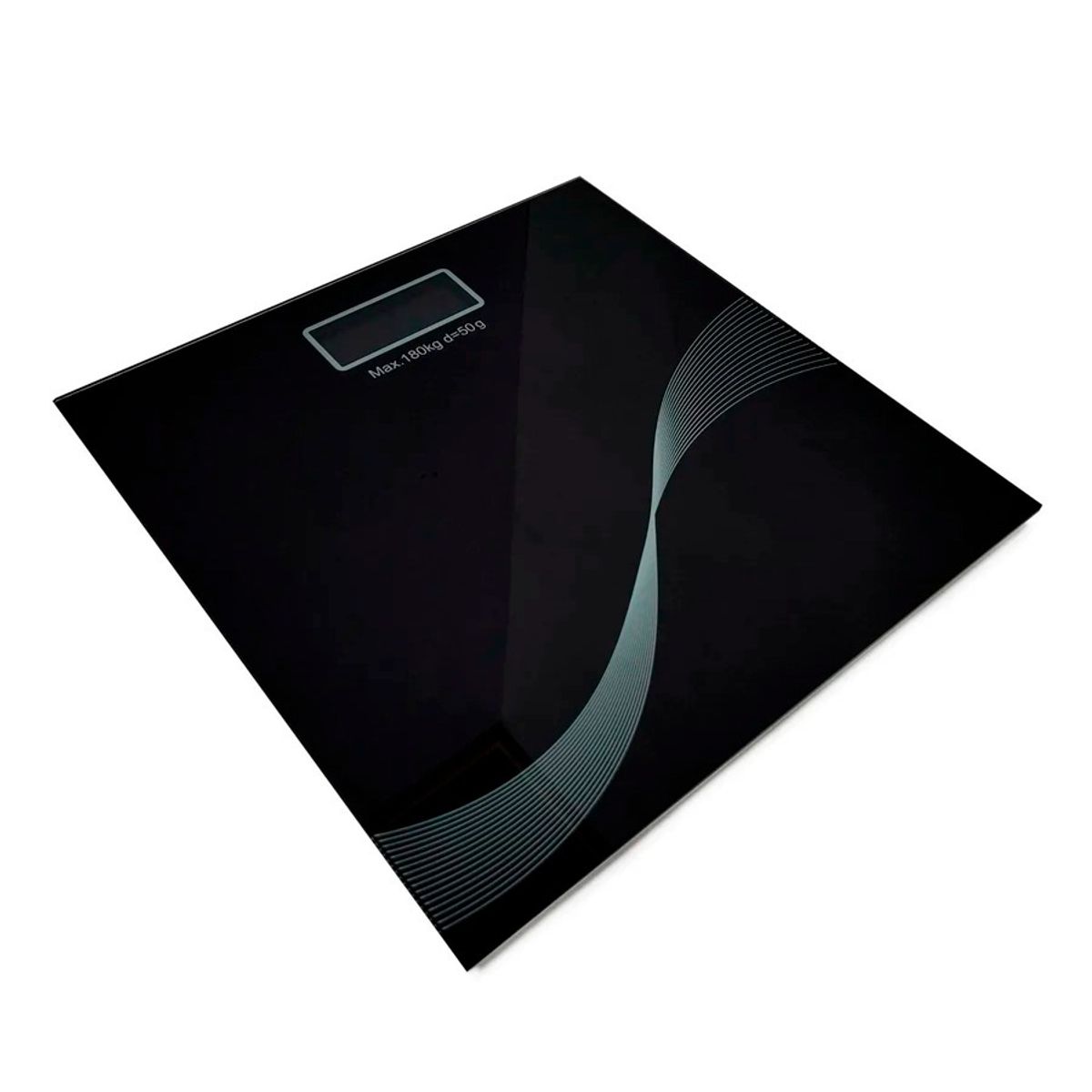 GENERICO - Báscula Digital De Vidrio Con Pantalla Lcd 180Kg
