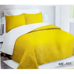 GENERICO - CUBRECAMA QUILT SHERPA POLIALGODON CHIPORRO ULTRA SUAVE
