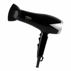 DORAL - SECADOR DE PELO BERGEN 3 NIVELES DE TEMPERATURAS 2000W NEGRO