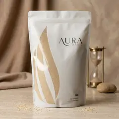AURA - Vela Perlada 1kg color Arena