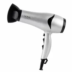 DORAL - SECADOR DE PELO NUREMBERG 3 NIVELES DE TEMPERATURAS 2000W PLATEADO