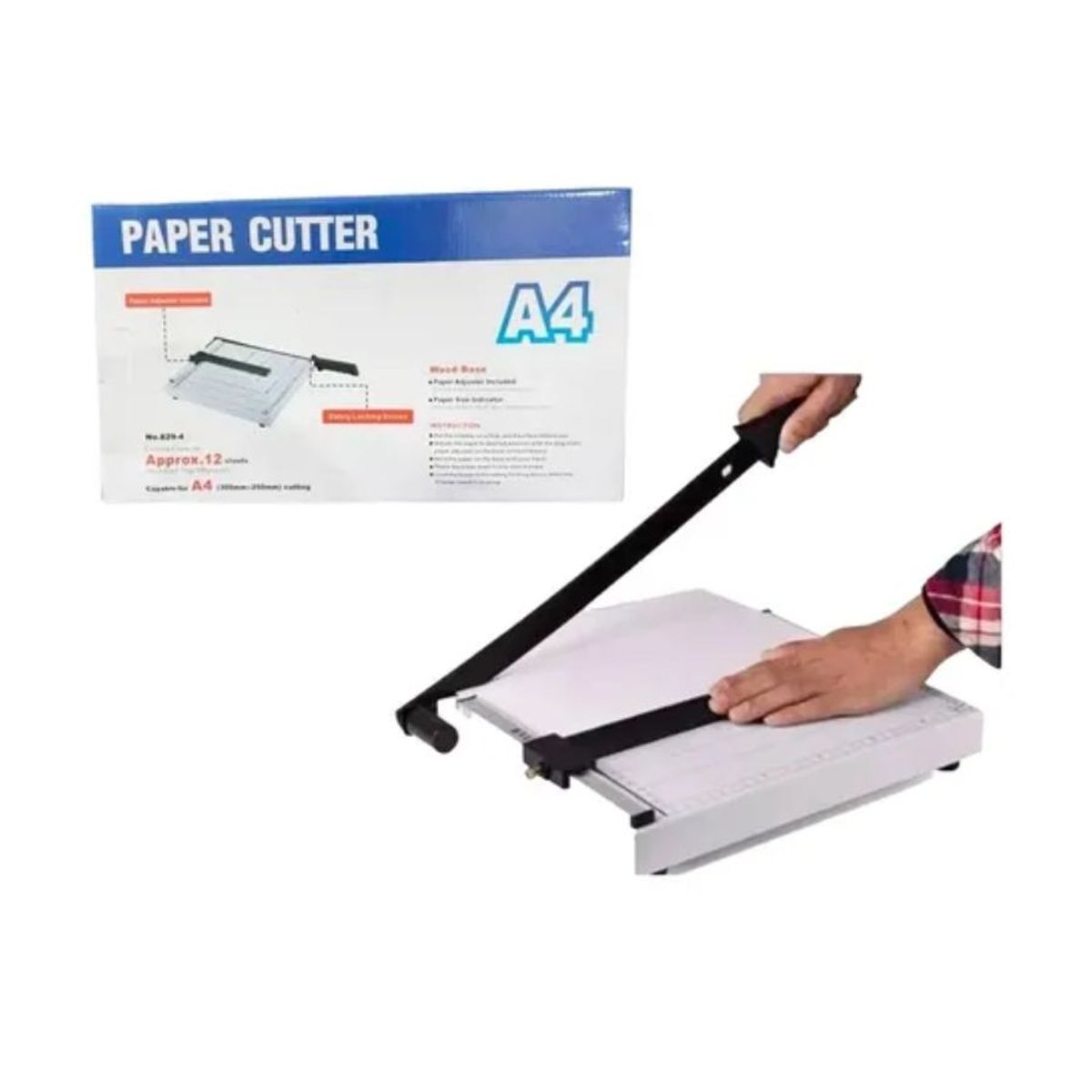 GENERICO - Guillotina Manual Para Papel Paper Cutter A4