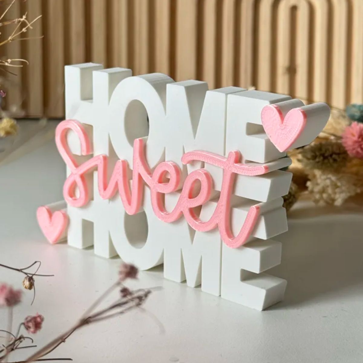 GENERICO - Adorno de letras Home Sweet Home