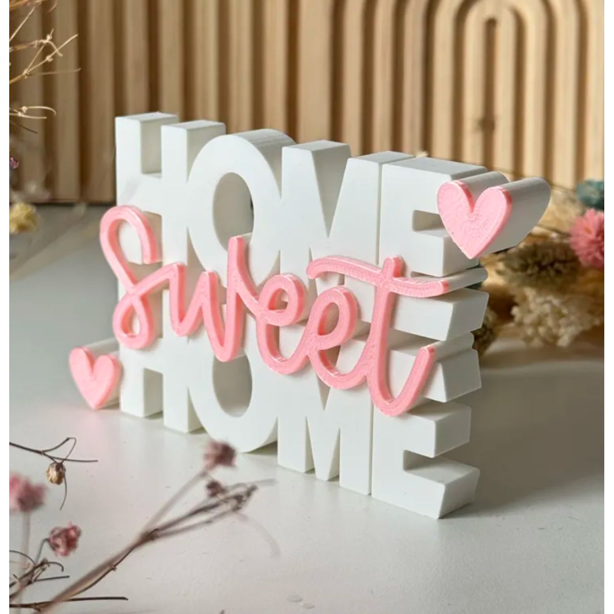 GENERICO - Adorno de letras Home Sweet Home
