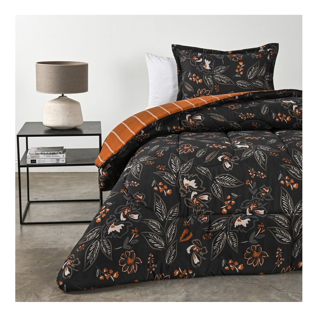 CANNON HOME - CUBRECAMA PLUMON ESTAMPADO SUPER SOFT REVERSIBLE SHADOW CANNON 2.5 PLAZAS