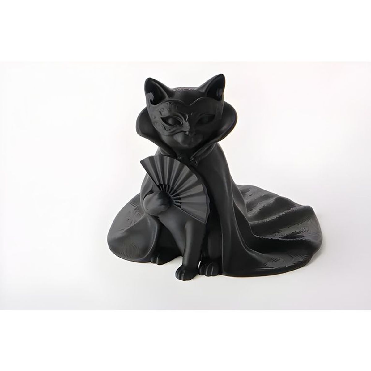 GENERICO - Escultura gato elegante decorativo negro