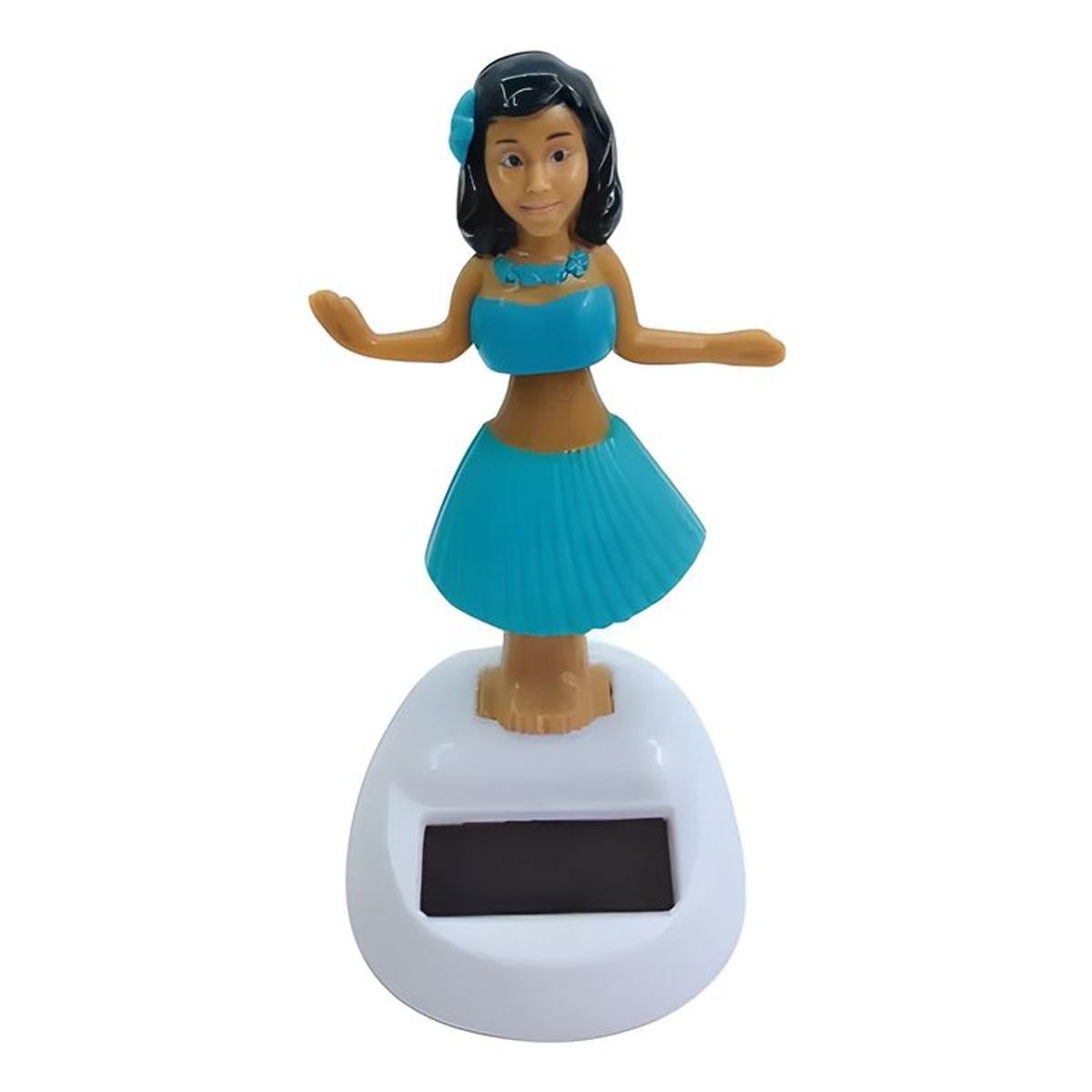 GENERICO - Figura decorativa hawaiana solar bailarín amarillo