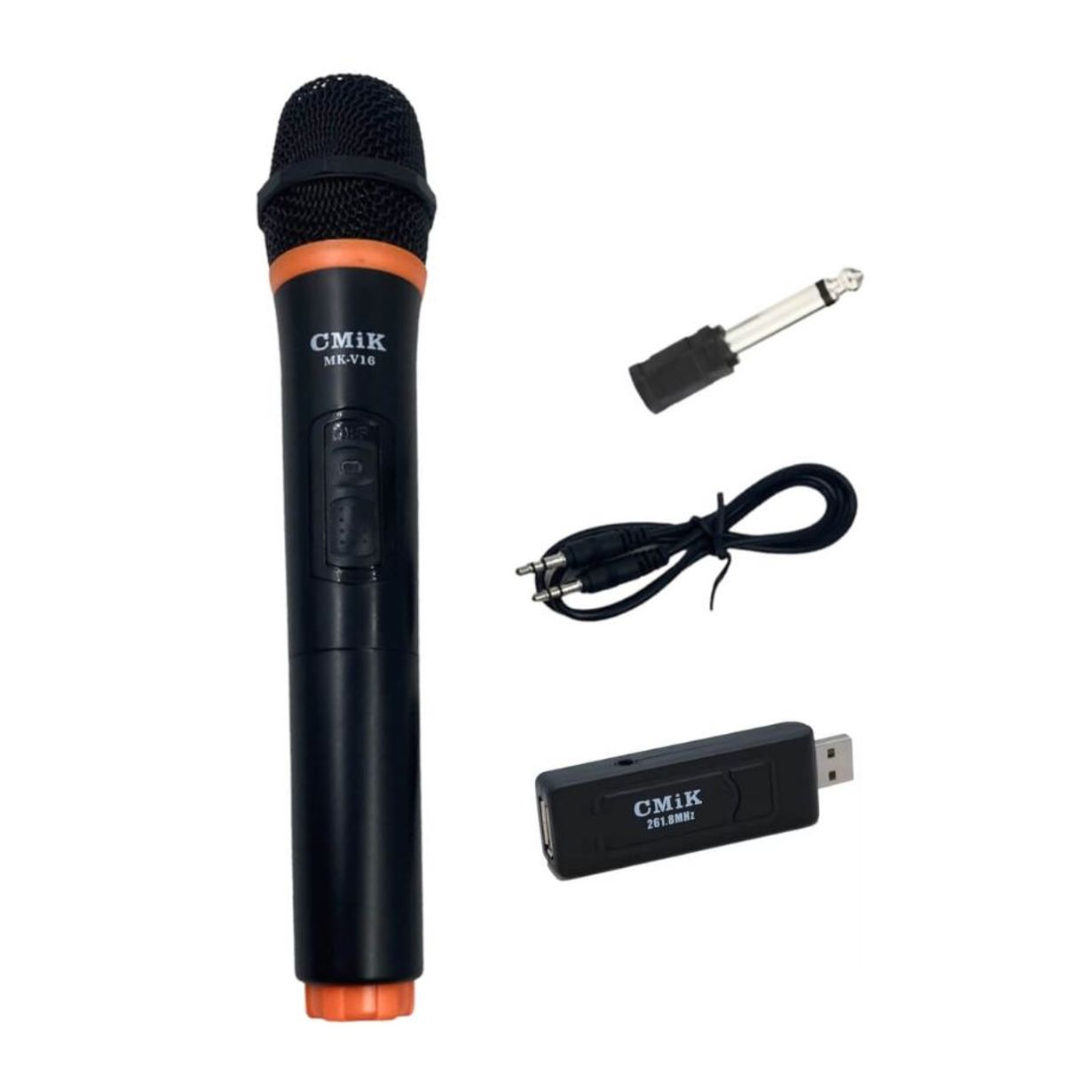 GENERICO - Micrófono Inalámbrico USB CMIK V16