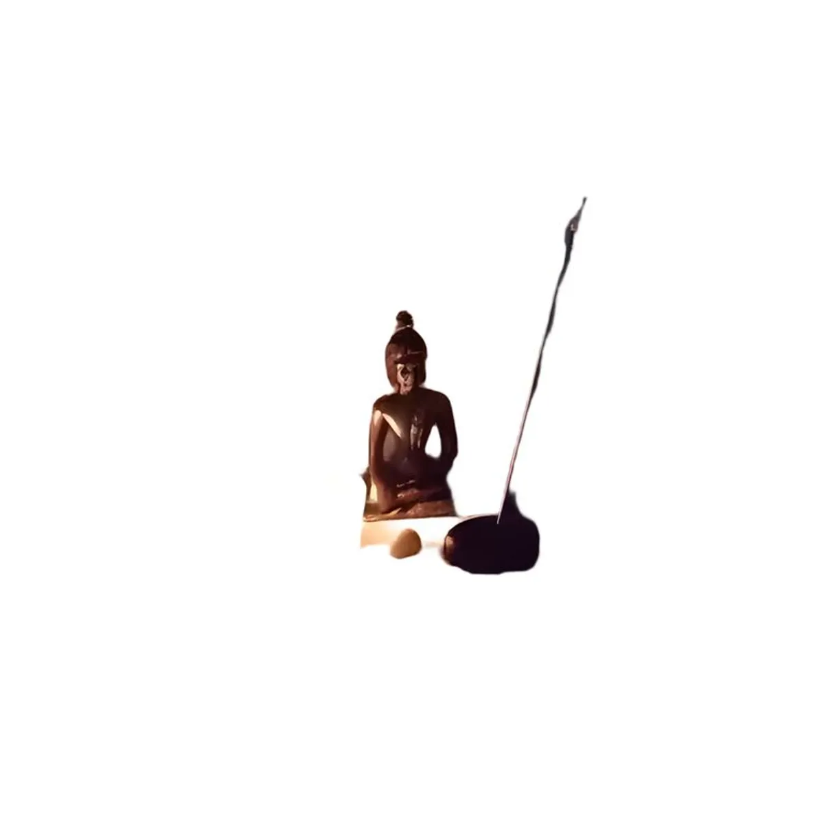 GENERICO - Jardín zen con buda porta incienso