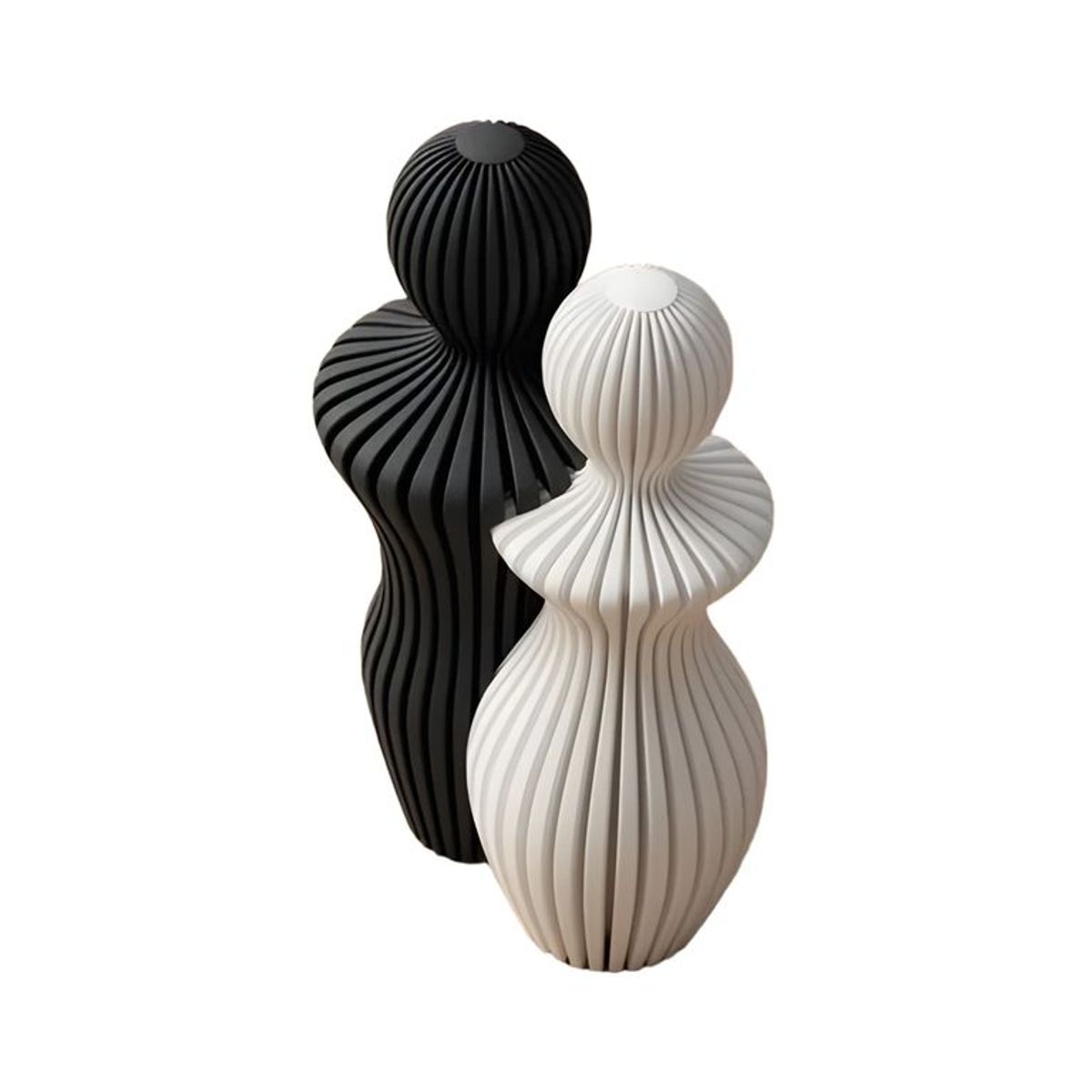 GENERICO - Figura decorativa pareja abstracta