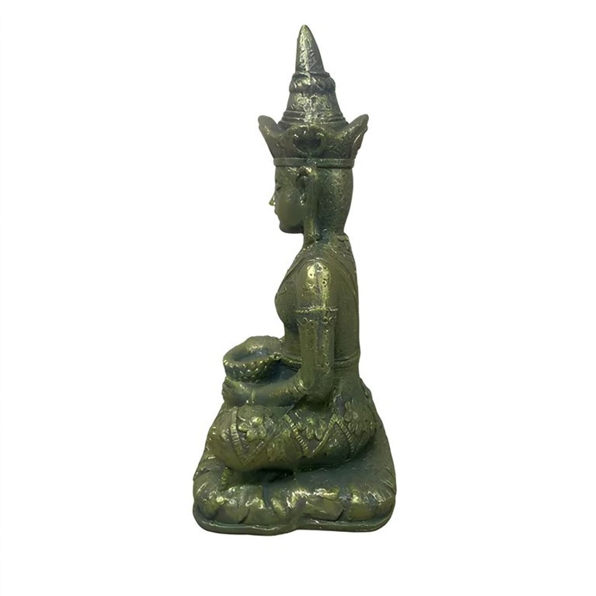 GENERICO - Figura decorativa buda thai meditando plomo