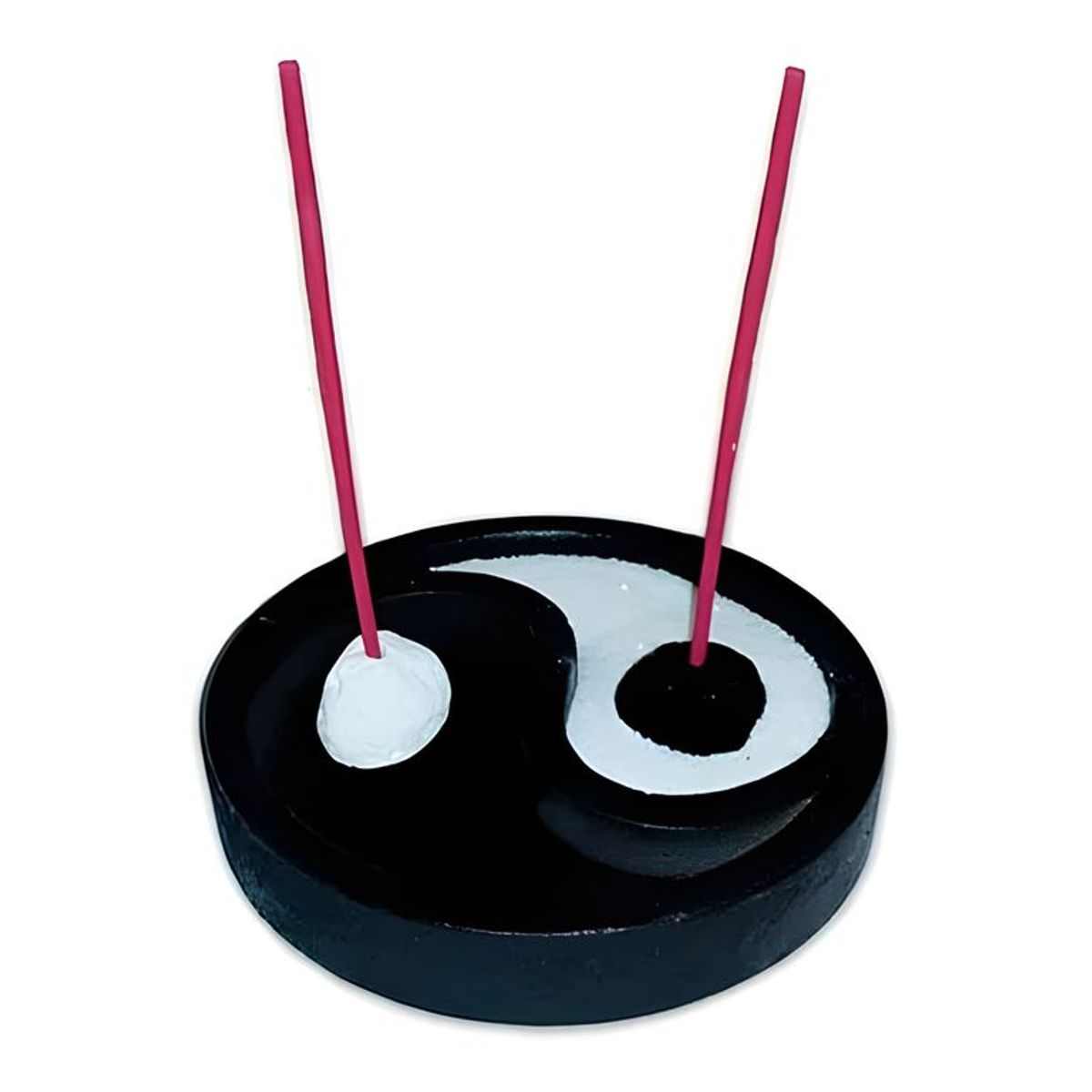 GENERICO - Jardín zen yin yang decorativo 2 unidades