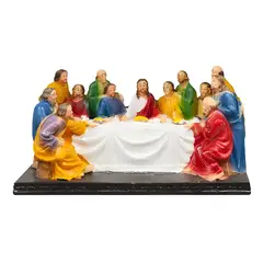 GENERICO - Figura última cena en resina 20,5 cm blanco