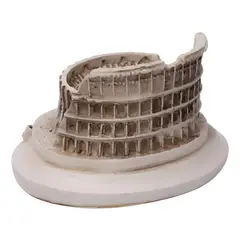 GENERICO - Figura decorativa Coliseo romano blanco