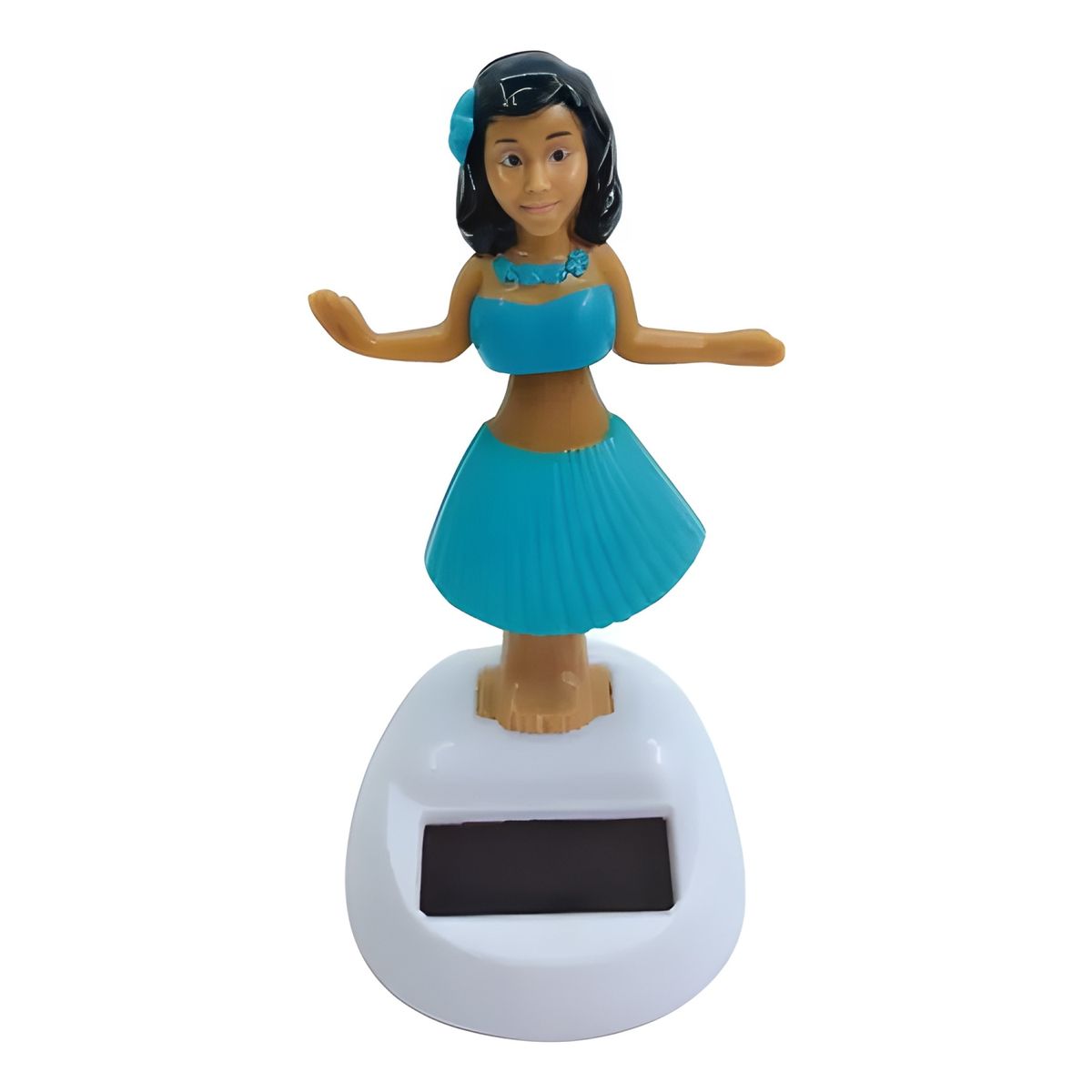 GENERICO - Figura decorativa hawaiana solar bailarín amarillo