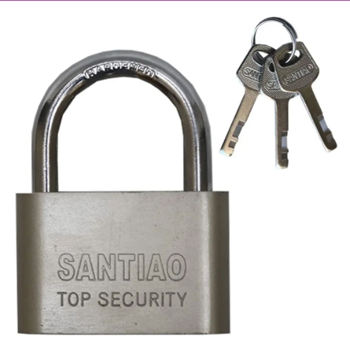 GENERICO - Candado De Seguridad 70mm + 3 Llaves