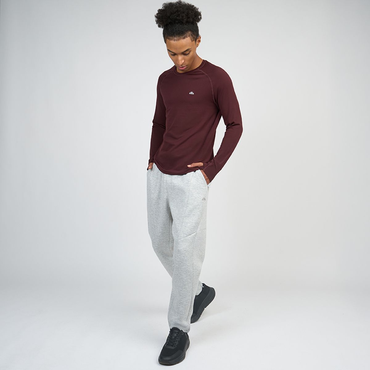 ELLESSE - PANTALON HOMBRE ELLESSE SANTOS GRIS MELANGE
