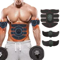 MOVI - Estimulador Muscular 3 en 1 Abdomen y Brazos, Tonificador Eléctrico para Fitness y Modelado Corporal