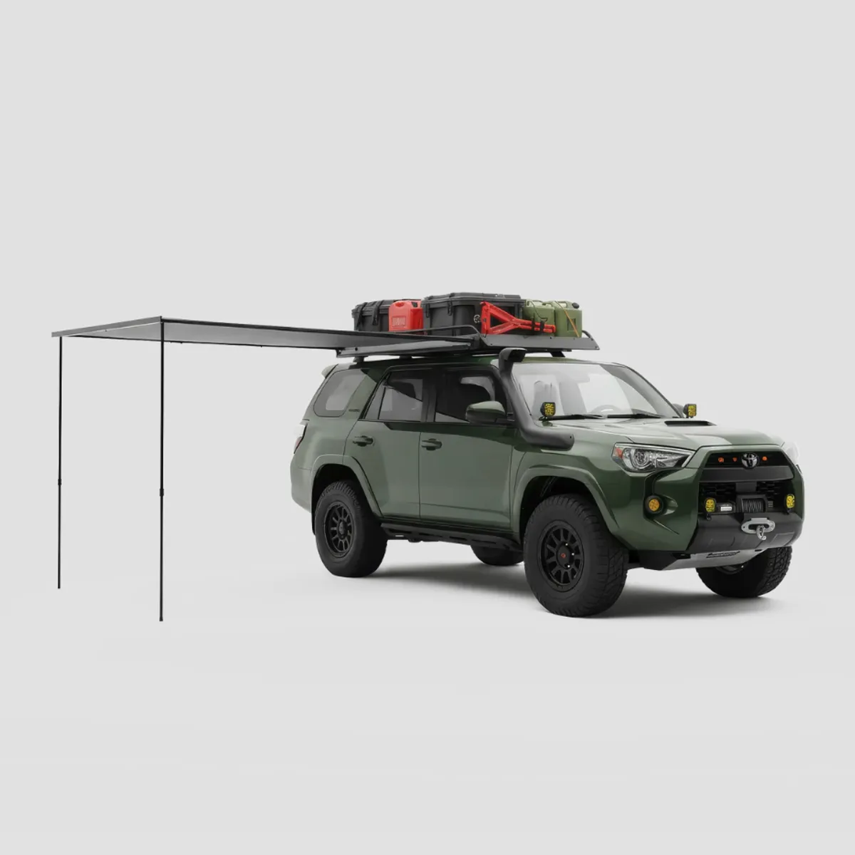 SEVEN SUMMITS - Toldo Lateral de Auto Tronador 200cm x 200cm Negro Seven Summits