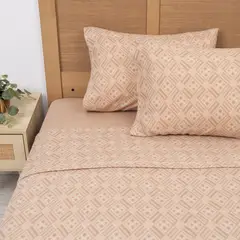 MASHINI - SABANAS DE POLAR ESTAMPADA PRISMA 2 PLAZAS