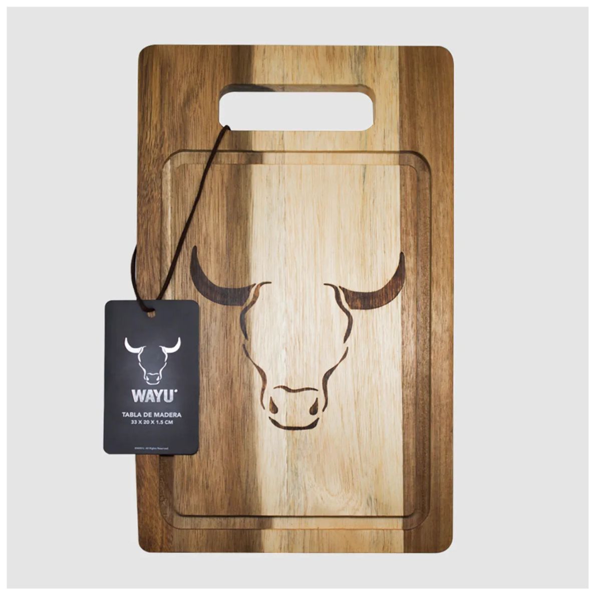WAYU - Tabla madera 33 Cm Wayu