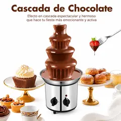 MOVI - Cascada de Chocolate 4 Niveles que Convierte Cada Momento en una Experiencia Irresistible