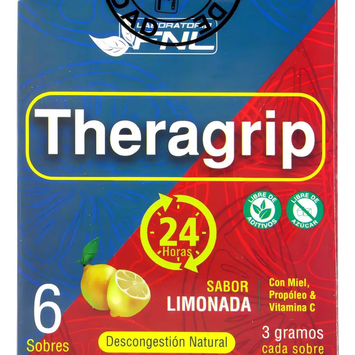 FNL - Theragrip Fnl Limonada Día/noche 6 Sobres 3g Antigripal