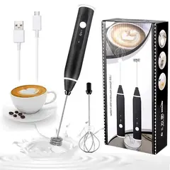 MOVI - Espumador de Leche Eléctricos USB Batidora para Café, Capuchino y Huevos