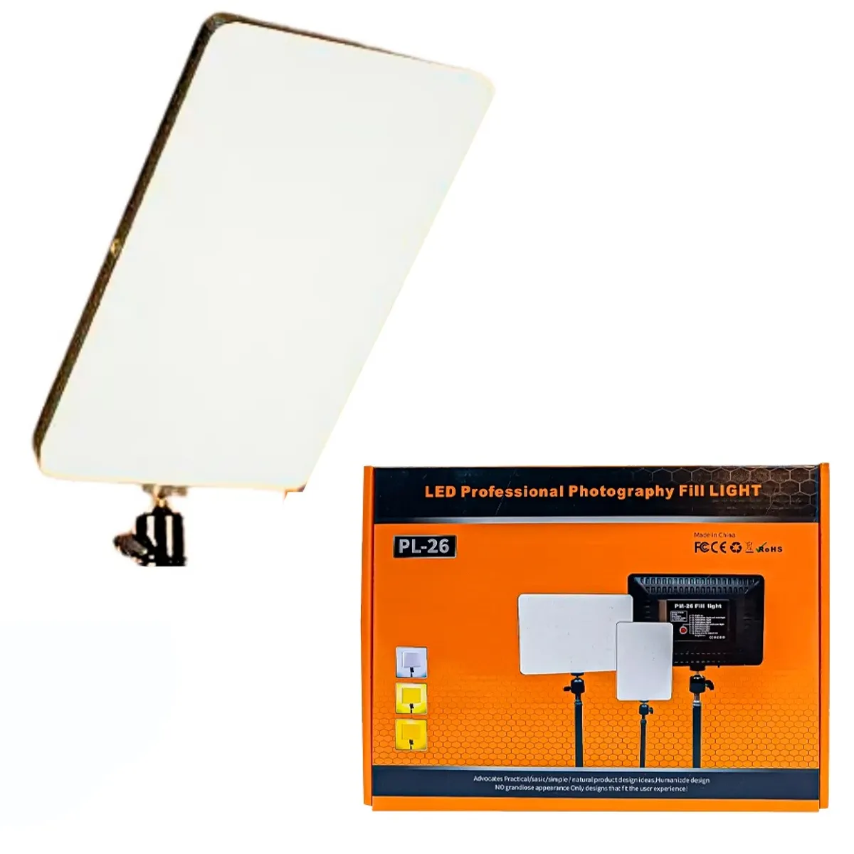 GENERICO - Lámpara Reflectora Profesional Led Fotografía Luz con Tripode