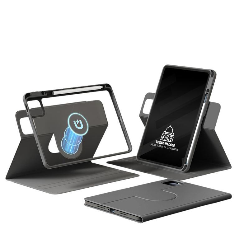 Funda Libro Rotativa 360 Para iPad 10.2 7ma/8va/9na - Negro