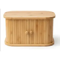 GENERICO - Panera Bambu Organizador Cocina Madera Natural 40x23X20cm