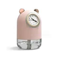 GENERICO - Mini Humificador Con Luz LED 300 Ml Rosado