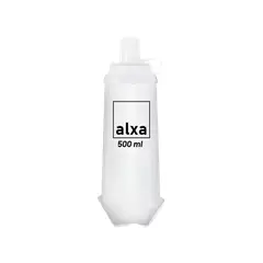 GENERICO - Botella Soft Flask Plegable Deportiva 500 ml Hidratación Runnig MTB Blanca