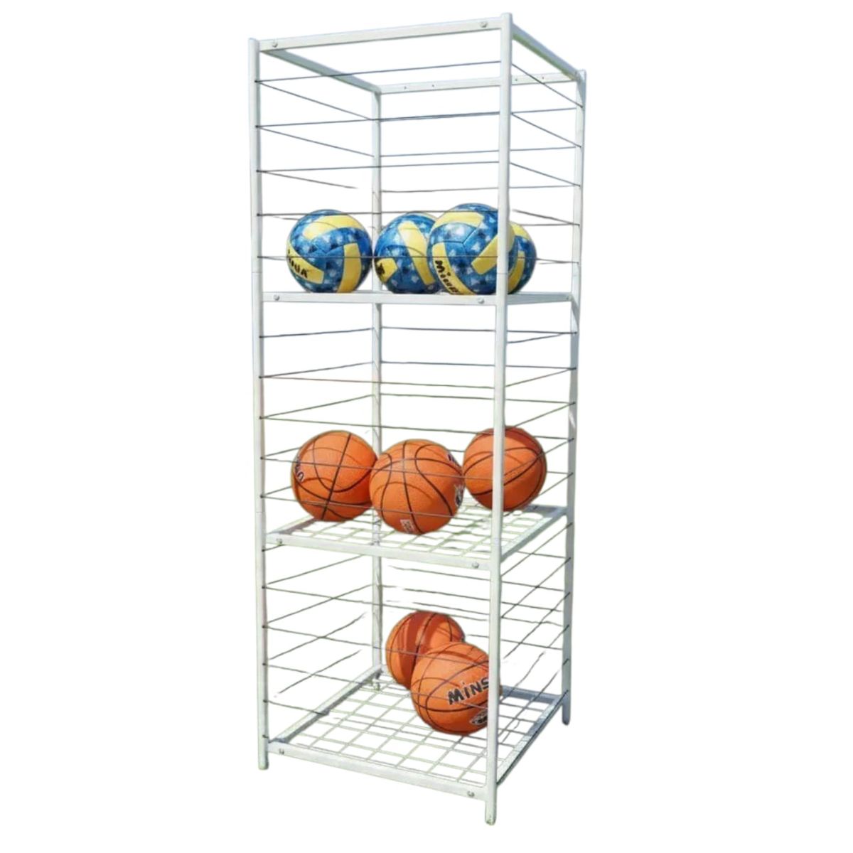 GENERICO - Estante Metálico para Almacenamiento de Balones