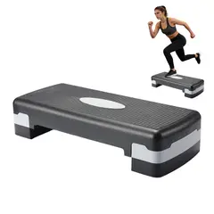 ATURE - Step Aeróbico Ajustable Dos Niveles Antideslizante Negro