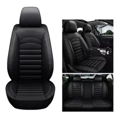VIDA BUENAS - Kit Funda Cubre Asiento Cuero Completo Auto Premium Luxury